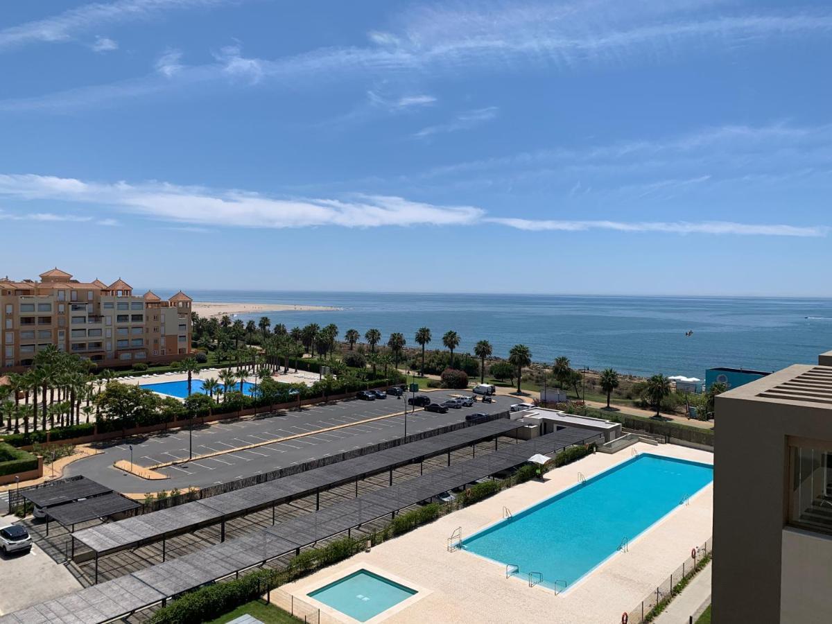 Penthouse With Wide Terrace Next To The Ocean Apartment Huelva Bagian luar foto