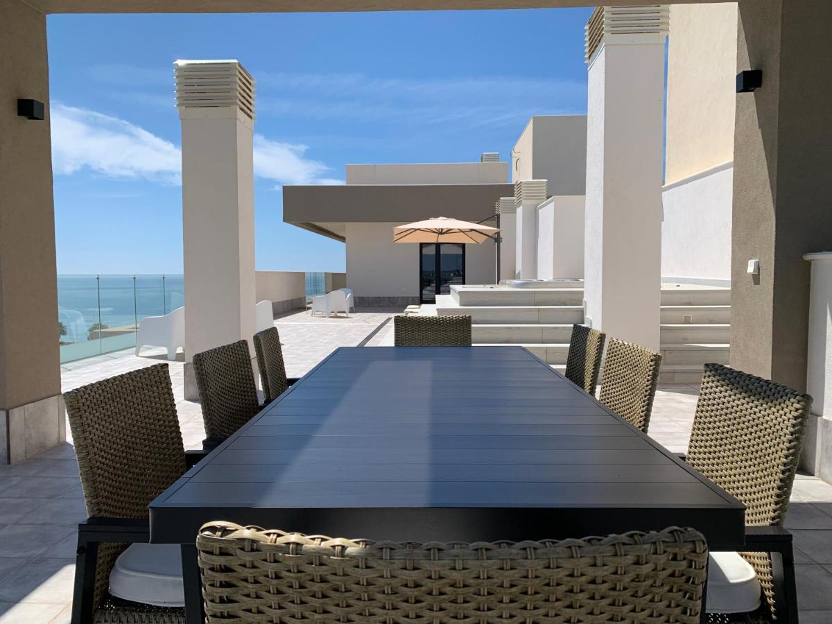 Penthouse With Wide Terrace Next To The Ocean Apartment Huelva Bagian luar foto